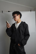 Cropped ZipUp Hoodie