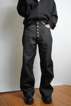 ButtonUp Raw Dark Jeans