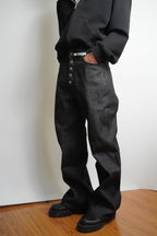 ButtonUp Raw Dark Jeans